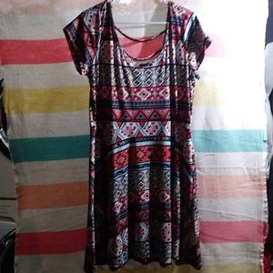 Red white and blue dress